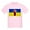 Light Pink, variant on CafePress - Ukrainian Flag With Fist T Shirt - Light T-Shirt Kids XS-XL