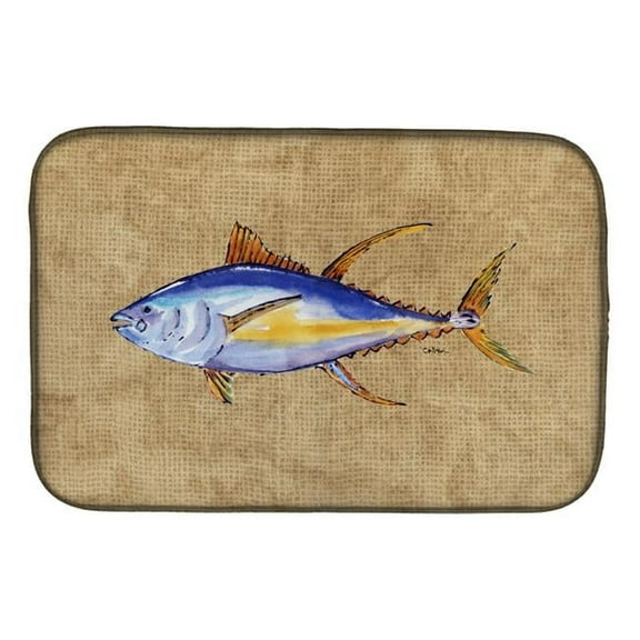 Tuna Fish Dish Drying Mat