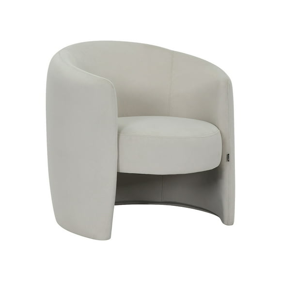 MUNDO IN MUEBLES Sillón Tavolara 313 Greige | Sillón Moderno Tapizado en Tela Greige Resistente | Estructura de Madera Sólida | Cojines Extraíbles y Confort Ergonómico