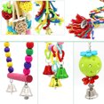 thumbnail image 6 of AURORA TRADE 6Pcs Bird Chewing Toys Multi-color Training Playing Cage Toys Parrot Swing Chewing Toys Bird Supplies, 6 of 8