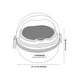 thumbnail image 5 of LONCHERA CIRCULAR CON CUBIERTO Acero inoxidable, anti derrame, diseño innovador, libre de aromas y olores, válvula reguladora de temperatura, 5 of 5