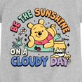 thumbnail image 2 of Winnie the Pooh - Be the Sunshine on a Cloudy Day - Youth Girls Fitted Short Sleeve T-Shirt, 2 of 4