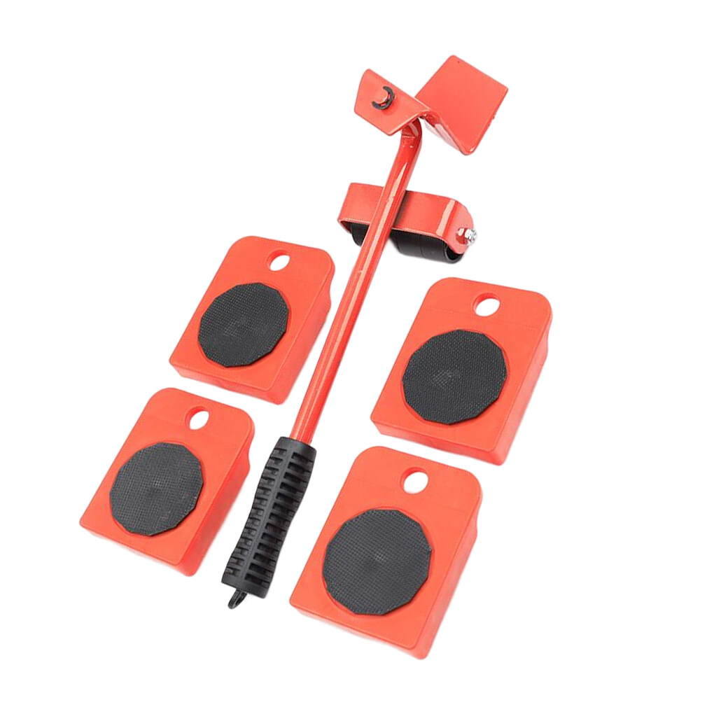 5 Pack Mover Tool Set Furniture Lifter Durable Heavy Appliance