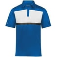 thumbnail image 2 of Holloway Sportswear M Prism Bold Polo Royal/White 222576, 2 of 5