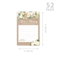 thumbnail image 5 of Koyal Wholesale Share a Memory Cards, Rustic Florals Cards for Wedding, Life Memories, 4" x 6", 52-Pk, 5 of 5