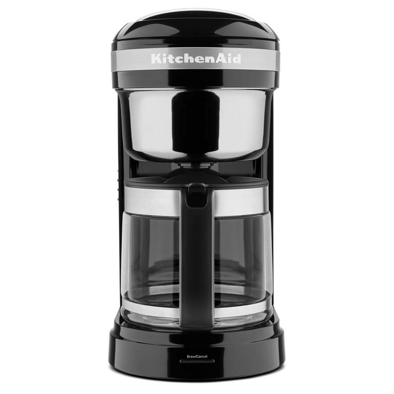 KitchenAid® 12 Cup Coffee Maker with One Touch Brewing, White (KCM1204WH)