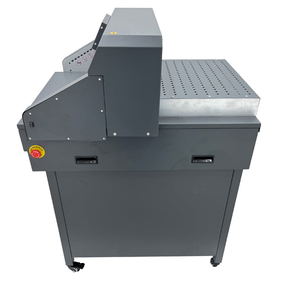 Electric Paper Cutter Guillotine Numerical Stand Paper Cutting Machine Heavy Duty Paper Trimmer 110V