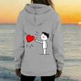 thumbnail image 5 of Ceisia Men's Winter Gift Casual Printed Round Neck Long Sleeve Hoodie - Comfortable Daily Outdoor Wear, 5 of 5