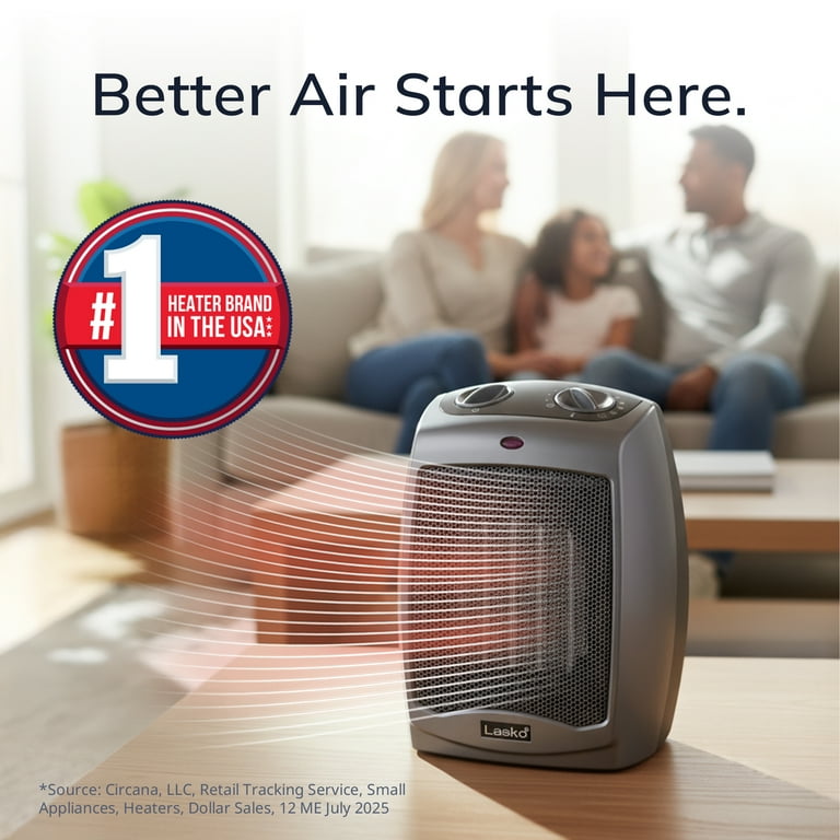 Heater With Lasko Portable Space Heaters Lasko 1500W Ceramic Space