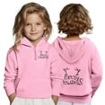 thumbnail image 2 of XEGLSBU Christmas Boys Hoodie Xl Boys Print Hooded Pullover Sweatshirt with Zipper Eyelets and Pocket for Kids Casual Wear Pink Size 13-14 Years, 2 of 5