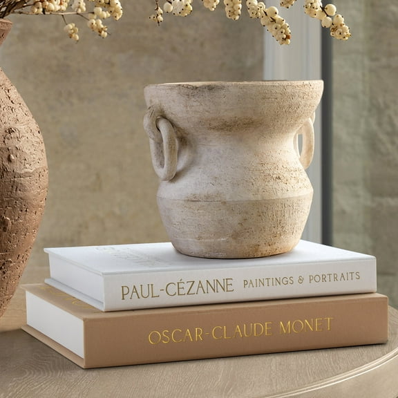 Aesthetic Decorative Books - Coffee Table Books Decor - Faux Decors Book Storage Box for Decoration - Set of 2 Linen Fake Book for Home Table Decors - Bookshelf Decor Photo Storage Boxes Brown&Beige