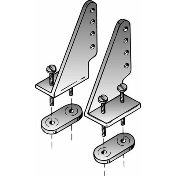 Nylon Control Horns 1 Left & 1 Right