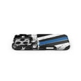 thumbnail image 4 of DesignSkinz Scratch-Resistant Hard Slim Case Compatible with iPhone 13 Pro Max (Compatible with MagSafe) - Grunge Patriotic American Flag with Thin Blue Line, 4 of 9