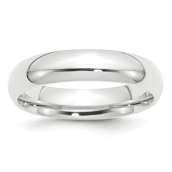 Platinum 5mm Comfort-Fit Wedding Band Size: 11; for Adults and Teens; for Women and Men