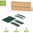 thumbnail image 6 of SONGMY Adirondack-Ottoman | Folding | HDPE Plastic | Outdoor Footrest | All Weather | Foot Rest | Foot Stool | Forest | for Adirondack Chair | for Patio Backyard Pool, 6 of 7