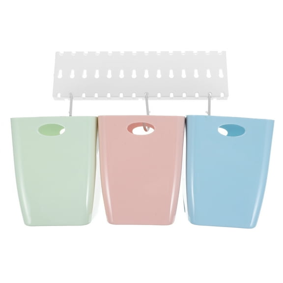 SKISUNO 1 Set Sorting Trash Basket Wall Mounted Kitchen Recycle Bins For Home Garbage Management