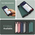 thumbnail image 7 of TUDIA Merge Jitterbug Smart 3 Phone Case Heavy Duty Dual Layer Cover - Hunter Green, 7 of 7