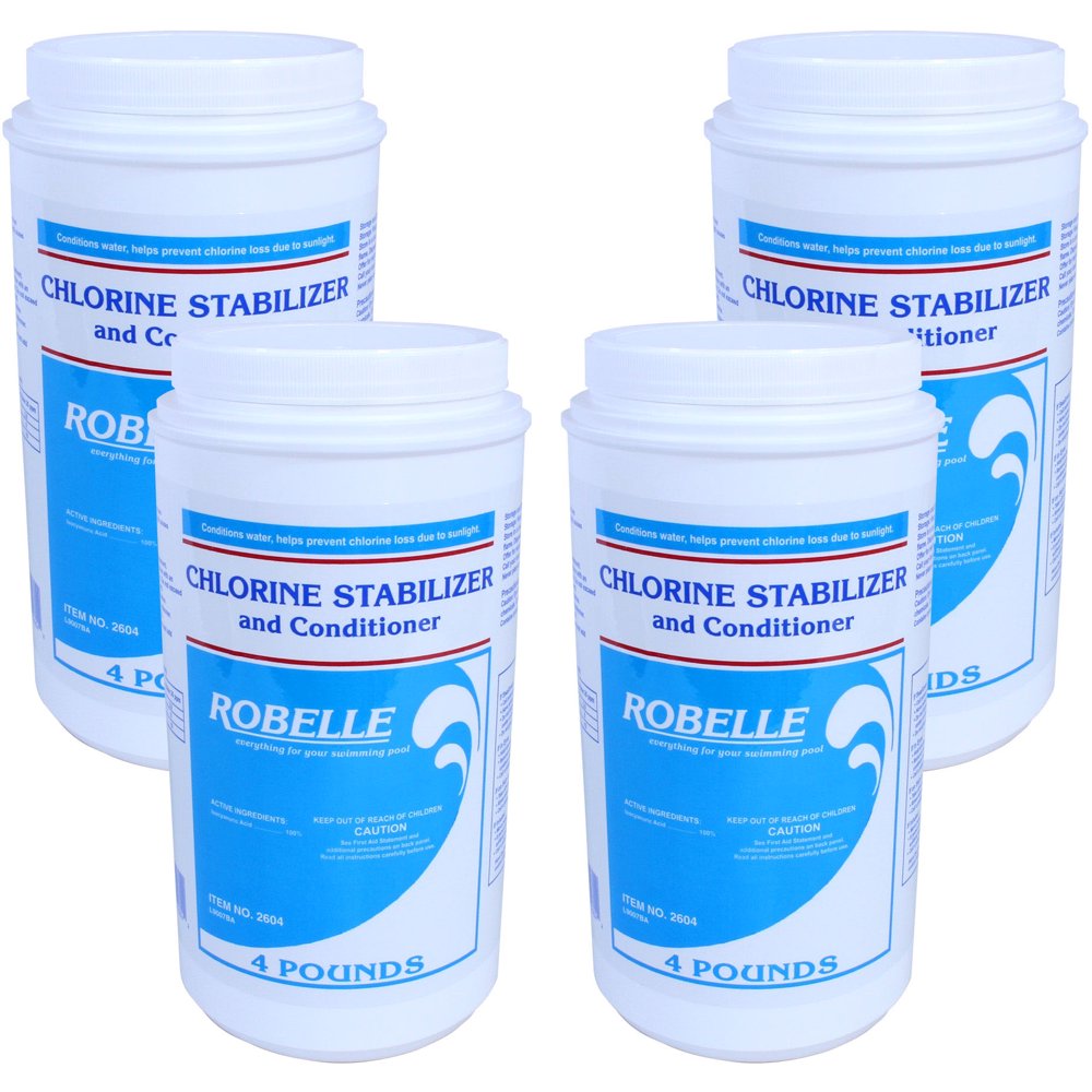 in the swim pool chlorine stabilizer and conditioner