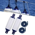 thumbnail image 1 of 2 uds guardabarros para barcos parachoques para barcos fácil instalación, accesorio protector portátil fácil de usar para yates y barcos Cuerda G0 Azul Oscuro, 1 of 8