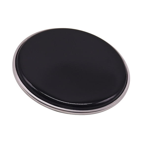 Parche de tambor negro de fácil instalación, profesional, resistente al desgaste para estudios de música. 8 pulgadas
