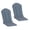 Denim, variant on Goodgoods 20" x 50" Outdoor Patio Adirondack Chair Cushions Set of 2 with Straps, Water & Fade Resistant, Denim
