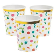 90S Paper Cup - Party Supplies - 10 Pieces - Walmart.com
