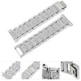 thumbnail image 5 of COSMOBETTY Rhinestone Watch Strap Watchband Silver Metal Durable 17.00X2.20X0.50 in 1Pcs, 5 of 8