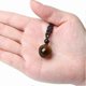 thumbnail image 3 of Crystal Round Stone Bead Pendant, Natural Gemstone Necklace for Men Women(Tiger Eye), 3 of 4
