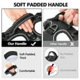 thumbnail image 4 of PoyPet No Pull Dog Harness,No Choke Front Lead Dog Reflective Harness,Adjustable Soft Padded Pet Vest with Easy Control Handle for Small to Large Dogs,Black M, 4 of 9