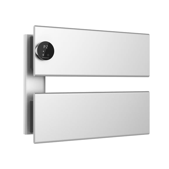 Calentador de toallas K&KALONZO eléctrico de pared plateado K2-L-S