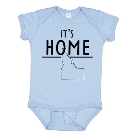 

Inktastic It s Home- State of Idaho Outline Gift Baby Boy or Baby Girl Bodysuit