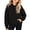 Black, variant on Kids Long Sleeve Pullover Hoodie Casual Relaxed Fit Sweatshirt with Drawstring Hood and Kangaroo Pocket for Boys Girls