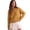 Ginger, variant on Oversized Rolled Neck Chunky Sweaters for Women Cotton Blend Fall Knit Pullover Top