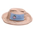 thumbnail image 1 of Sombrero de muñeca de felpa, haga sus propias muñecas, coordinación educativa, manos para vestir, sombrero de cubo para muñeca de niña para muñeca de letras caqui, 1 of 8