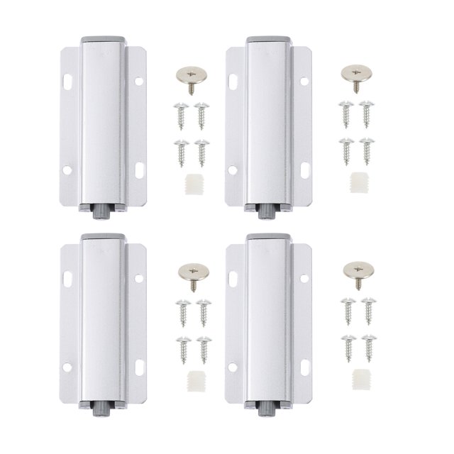 4 piezas de rebotadores magnéticos para puertas de armarios domésticos. Útiles dispositivos de rebote para puertas.