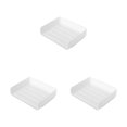 thumbnail image 1 of relayinert Desktop Organizer Efficiency And Work Productivity With Sleek Storage Solution Horizontal white 3Set, 1 of 6