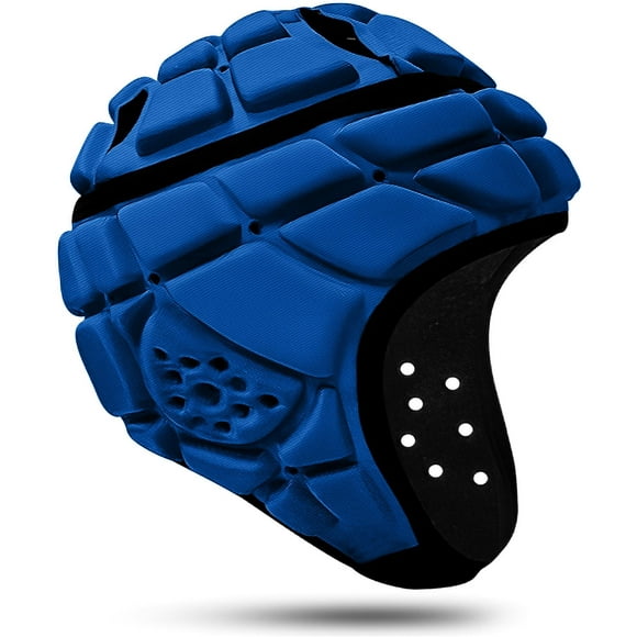 Gorro Scrum Cap Great Call Athletics Pro Rugby, rojo y negro