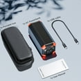 thumbnail image 4 of Portable Power Station with AC Outlet, 100W Portable Laptop Charger, 98Wh/27000mAh High Capacity with 65W PD USB C Laptop Battery Bank, Backup Power Source for Business Travel and Outdoor Activities, 4 of 7