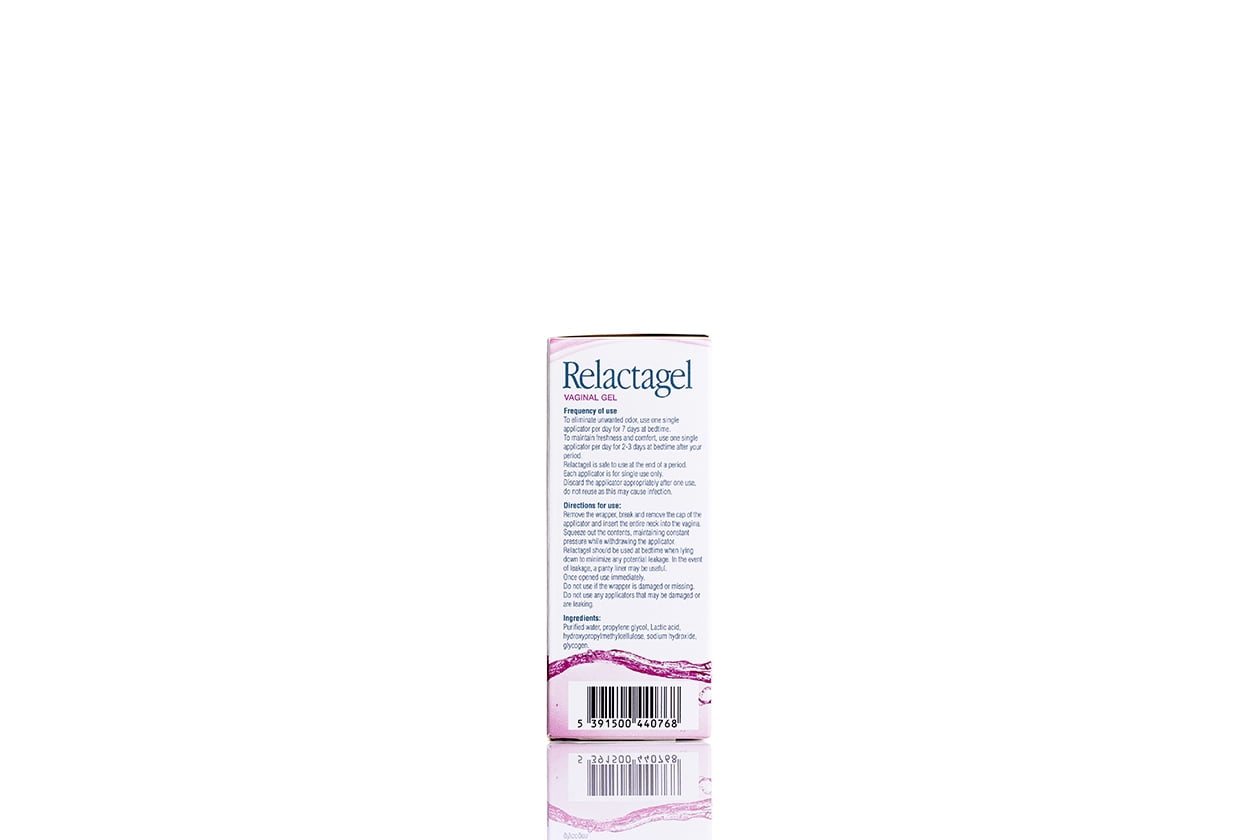 Relactagel Vaginal Gel, Eliminates Feminine Order, 7 Prefilled Gel Applicators