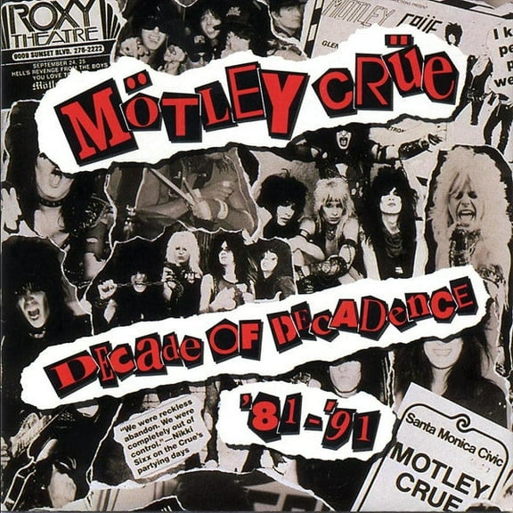 Pre-Owned Mötley Crüe - Decade Of Decadence '81-'91 (CD) (VG)