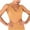 Orange, variant on Bras for Plus Size Women Full-Coverage Bra Feature V-Neck Soft Bra Style W-1426 Beige L