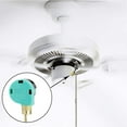 thumbnail image 1 of 3Pcs ZE-268S6 Ceiling Fan Switch 3 Speed 4 Wire for Ceiling Fans and Wall Lights Pull Chain Switch Replacement Bronze, 1 of 5