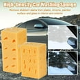 thumbnail image 6 of NZRUANE Large Car Motor Wash Sponge Foam Honeycomb Cleaning Washing Sponges Brush HOT C6J0, 6 of 9