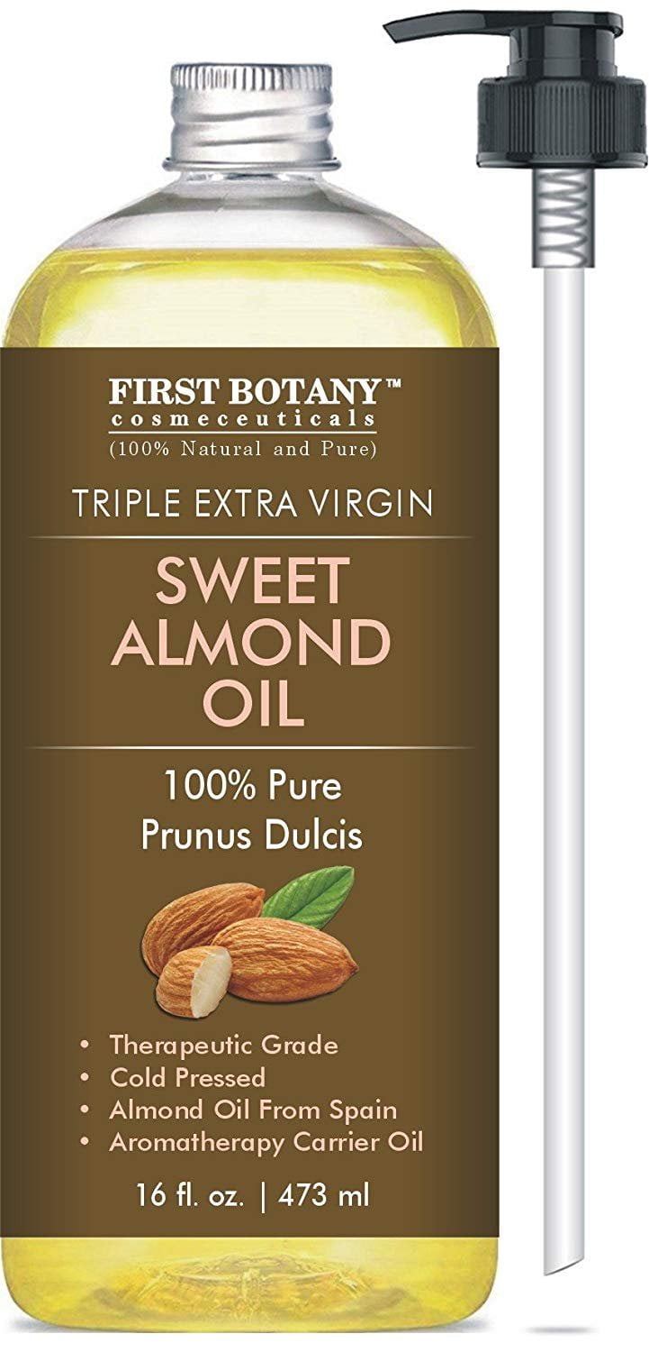 Cold Pressed Sweet Almond Oil Triple AAA+ Grade Quality, For Hair