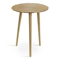 thumbnail image 3 of Kate and Laurel Sancia Modern Side Table, 15 x 15 x 20, Gold, Sand Casted Iron Table For Display and Storage, 3 of 7