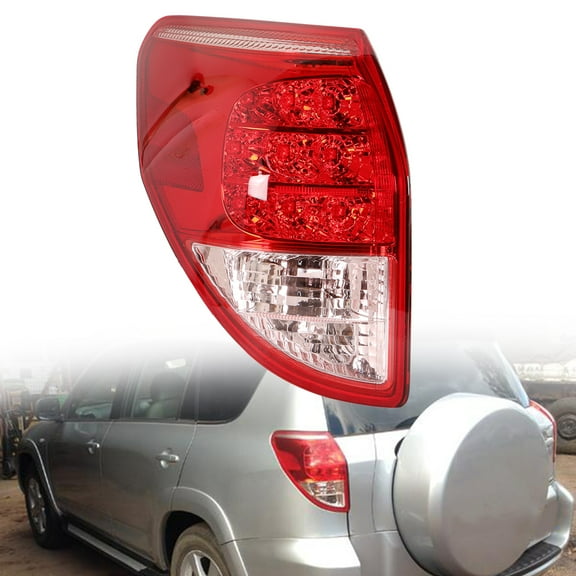Fit for 06-08 RAV4 Tail Light Housing Assembly LH (without Bulbs)