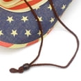thumbnail image 6 of Bainana American Flag Cowboy Hat For Women Men Wide Brim Soft Retro Boho Style Sun Hat For Independence Day Theme, 6 of 8