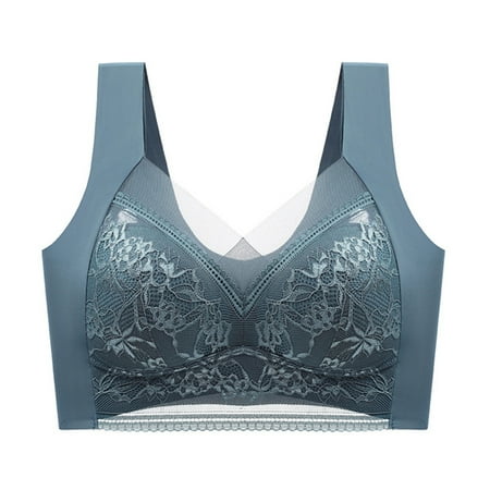

Lace Seamless Beauty Back Underwear Lightweight and Breathable for Large Bust