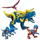 thumbnail image 1 of Juego de bloques de construcción de dinosaurios de 4 Uds., juguete de bloques de construcción ensamblados, Animal, regalo para ni?os LingWen 8390612103889, 1 of 1