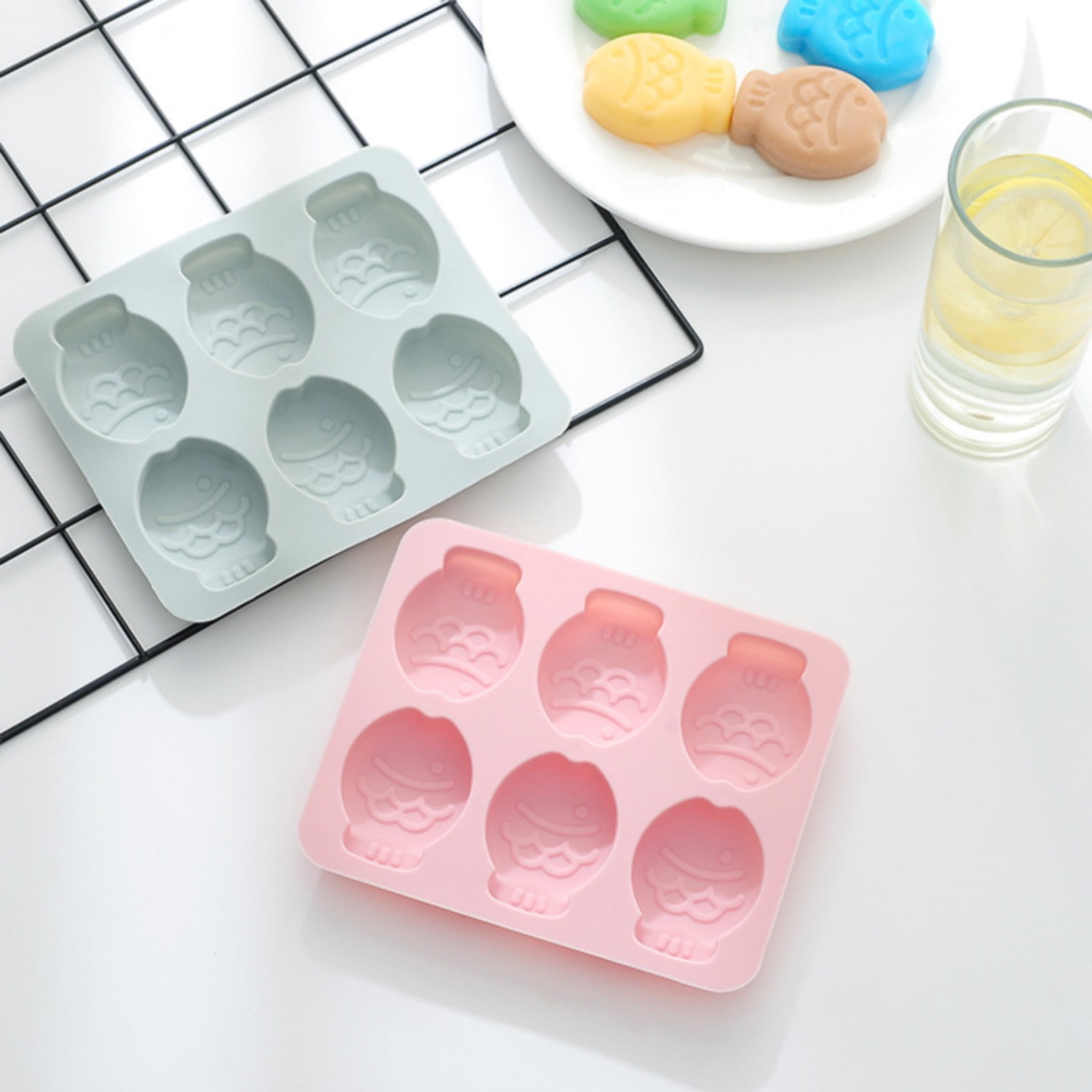 Kitchtic Silicone Non-stick Molds For Chocolate, Candy, Cookie And Mini  Cake - 6 Piece : Target